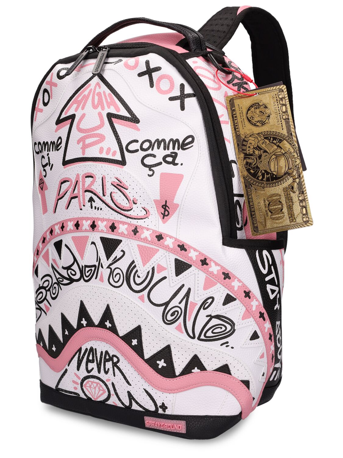 Printed canvas backpack - SPRAYGROUND - Girls