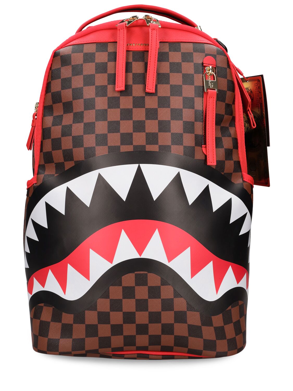 SPRAYGROUND PRINTED CANVAS BACKPACK 