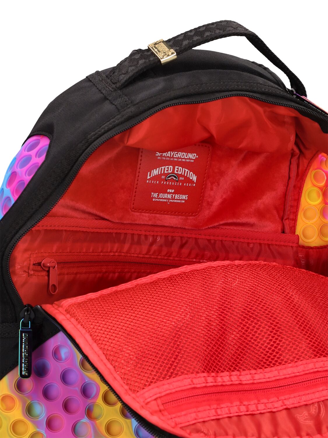 Spider print canvas backpack - SPRAYGROUND - Boys