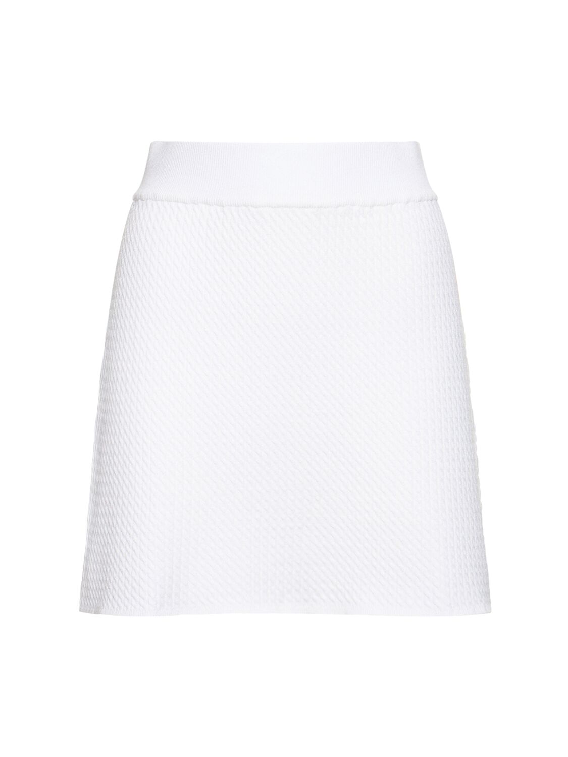 WEWOREWHAT CABLE KNIT SKIRT