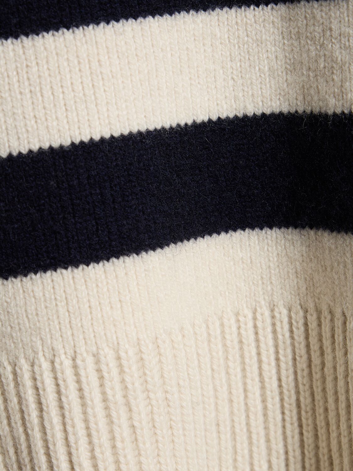 Shop Khaite Franklin Cashmere Sweater In White,blue