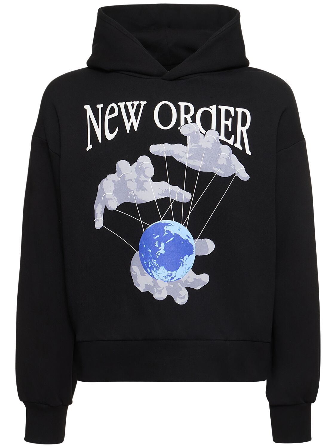 New Order Print Single Layer Hoodie – MEN > CLOTHING > SWEATSHIRTS