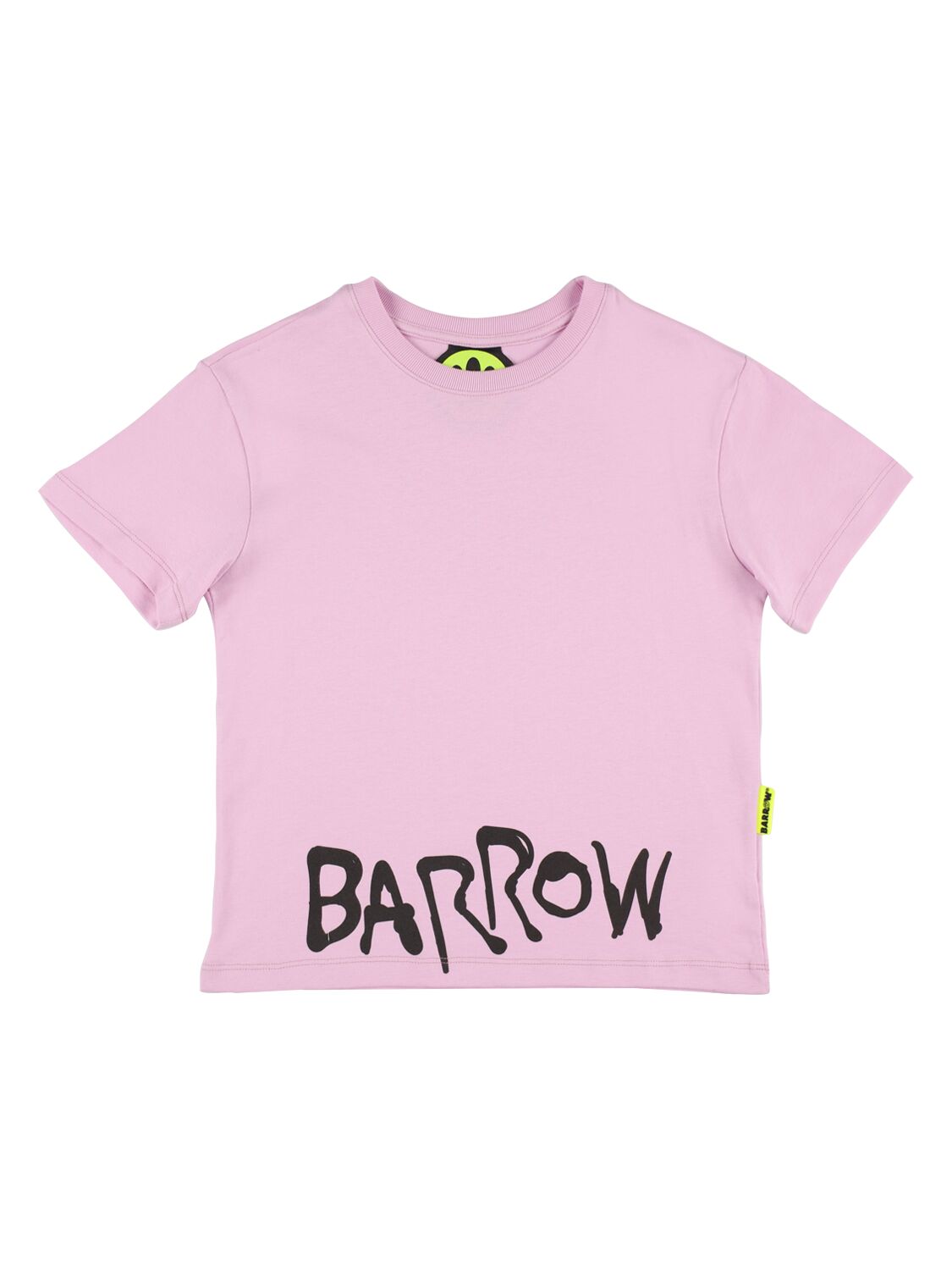 BARROW 泰迪熊印花棉质平纹针织T恤