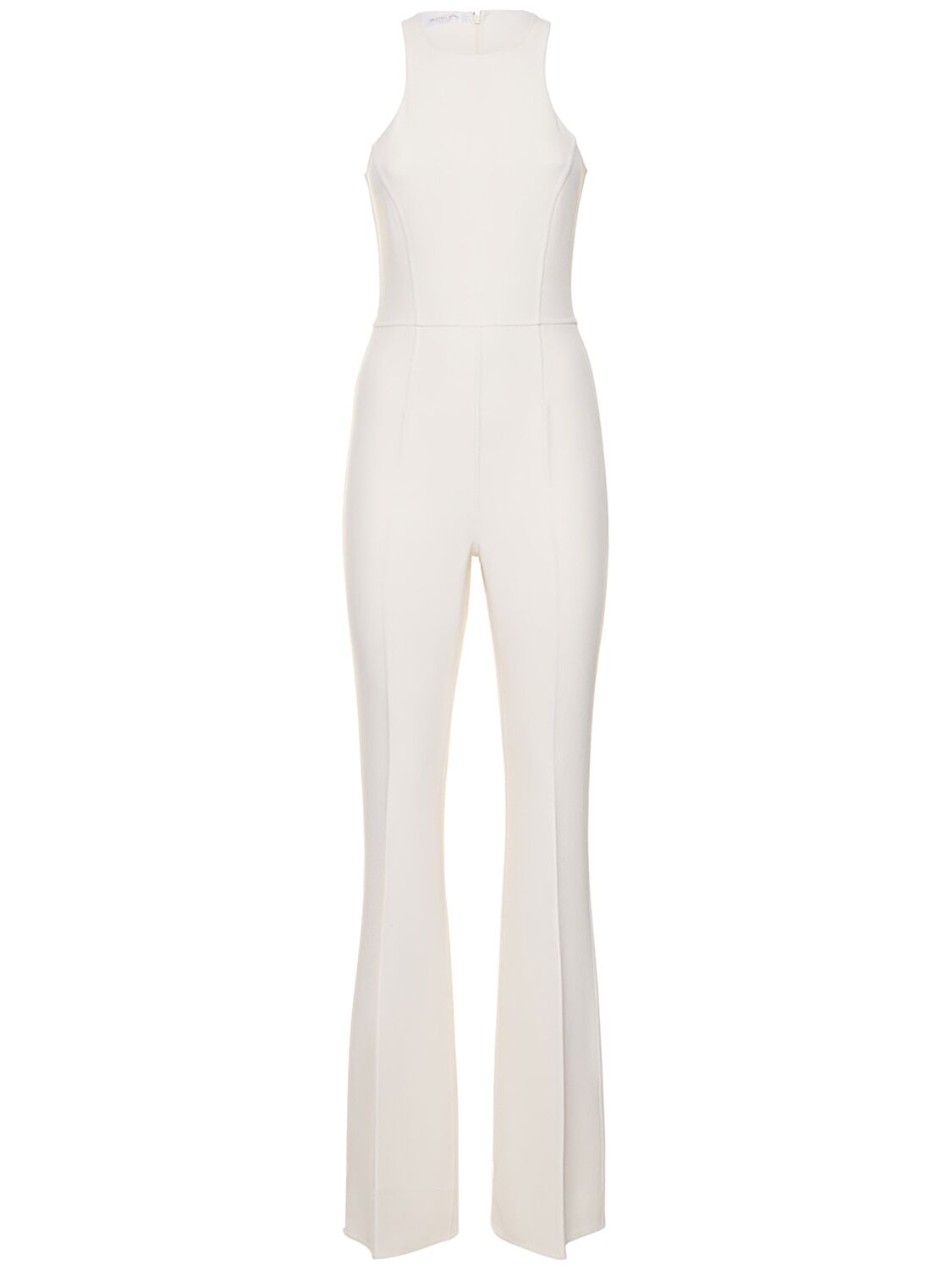 Stretch Wool Crepe Jumpsuit – WOMEN > CLOTHING > JUMPSUITS & ROMPERS