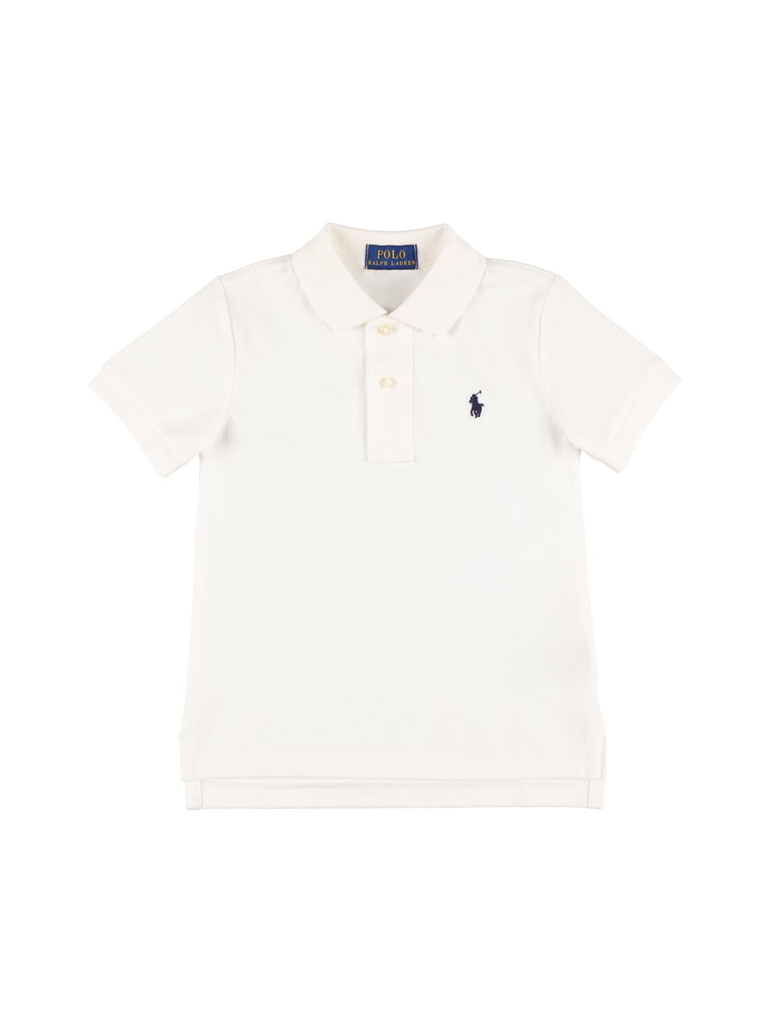 Logo Embroidered Piquet Polo Shirt – KIDS-BOYS > CLOTHING > POLO SHIRTS