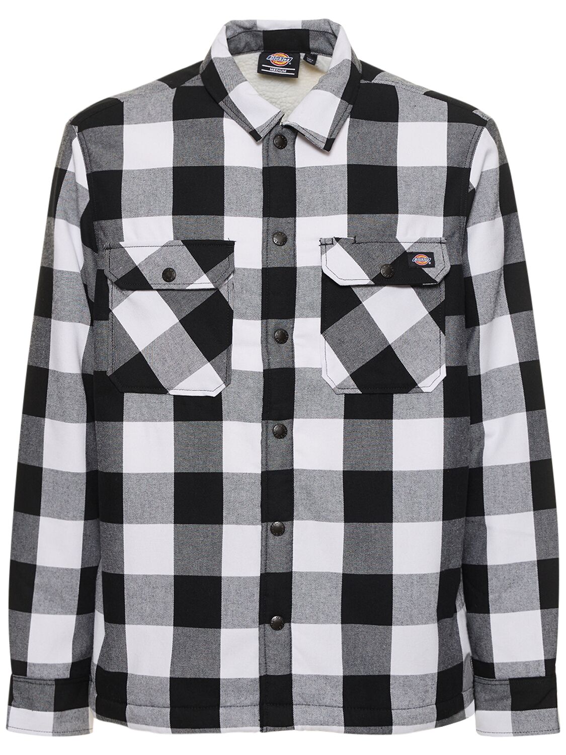 Dickies Flannel Shirt - White - Medium