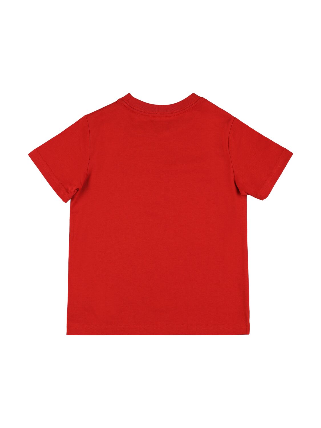 Shop Ralph Lauren Embroidered Logo Cotton Jersey T-shirt In Orange