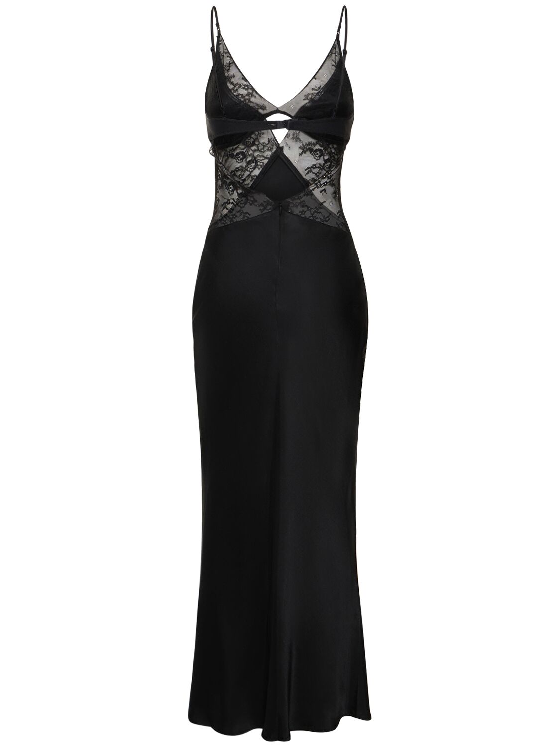 Shop Bec & Bridge Nora Cutout Lace Maxi Dress In Black