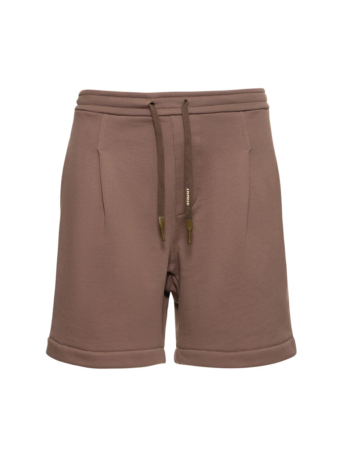 A PAPER KID Unisex Cotton Sweat Shorts