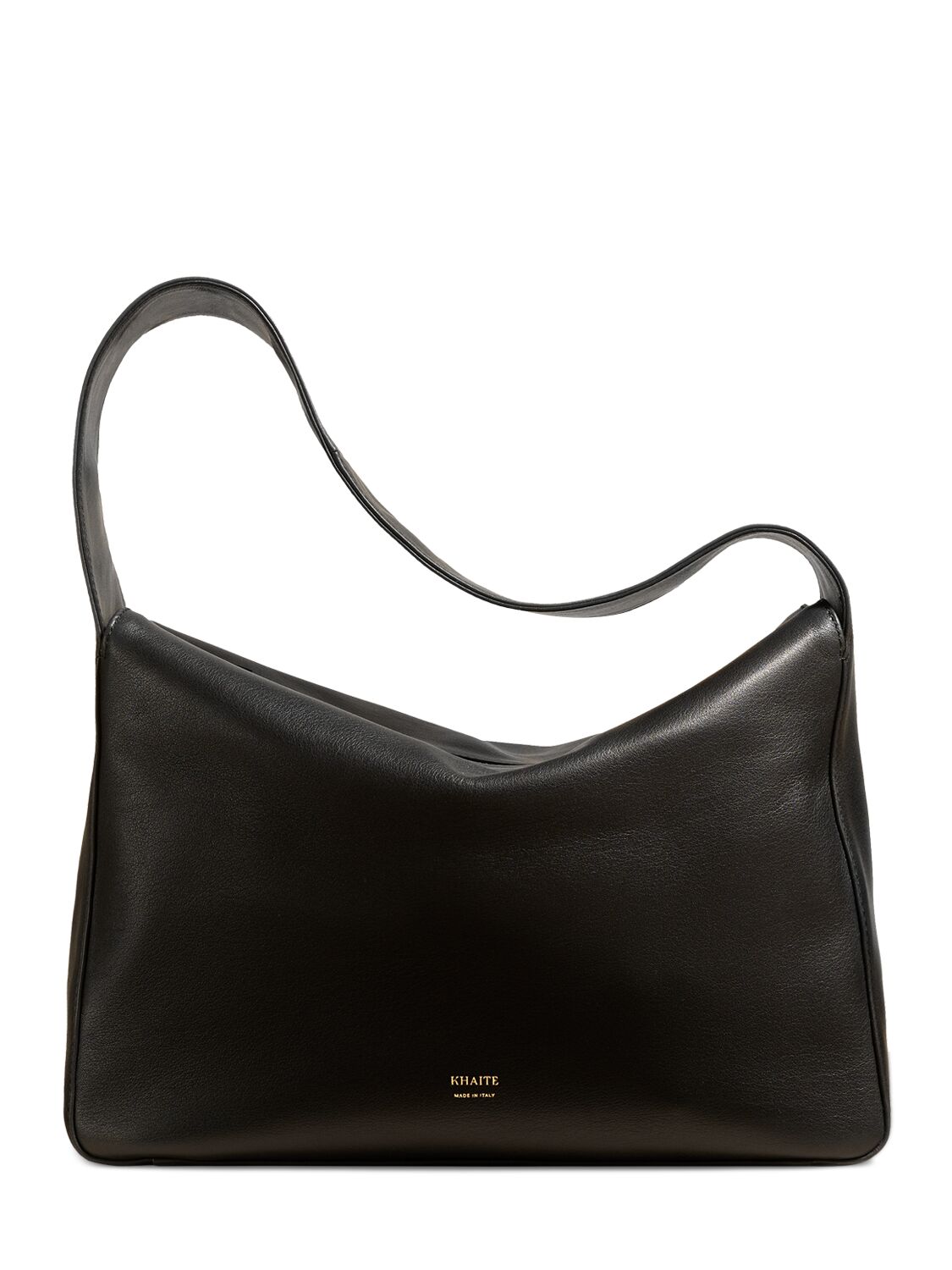 Image of Elena Leather Shoulder Bag