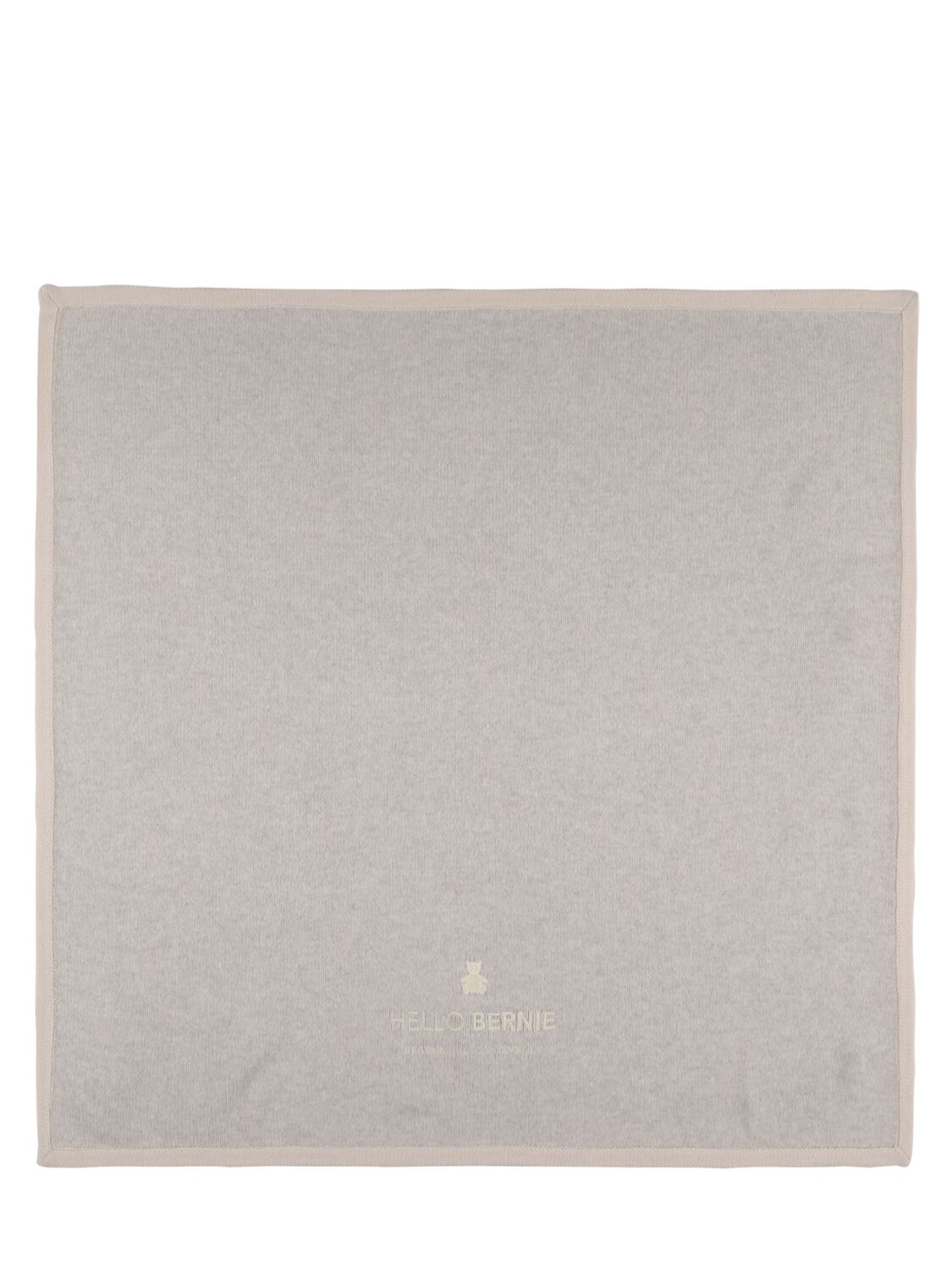 Image of Cashmere Blanket W/embroidered Logo