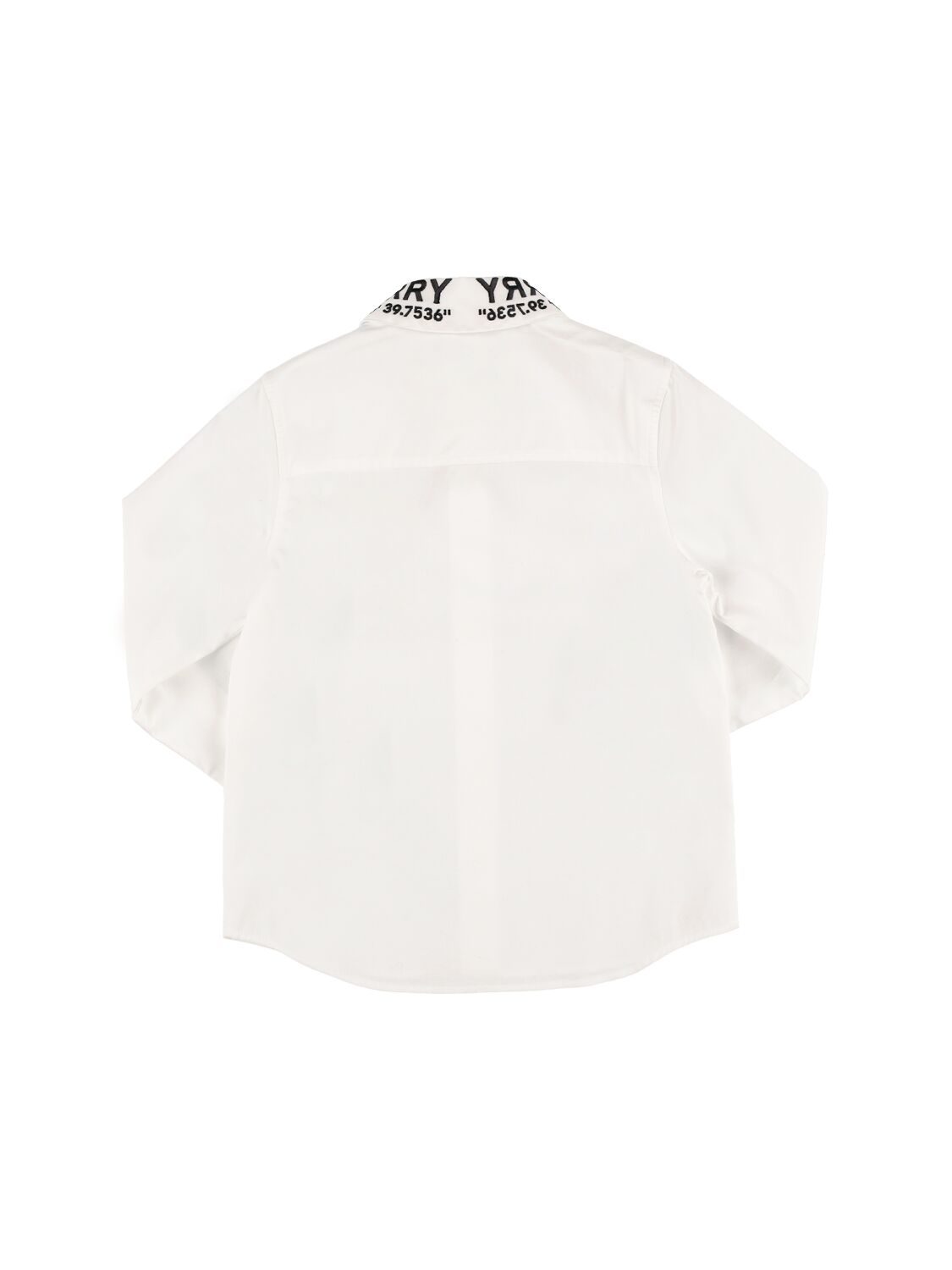 BURBERRY COTTON BLEND POPLIN SHIRT 