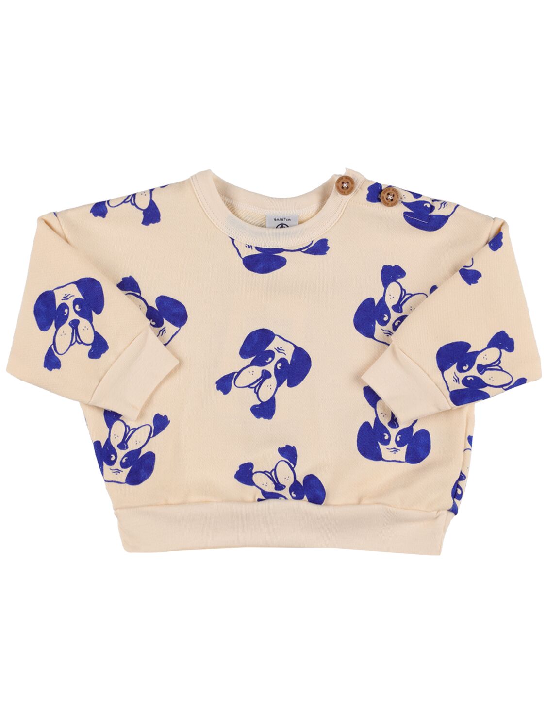 Bernard Print Organic Cotton Sweatshirt – KIDS-GIRLS > CLOTHING > SWEATSHIRTS