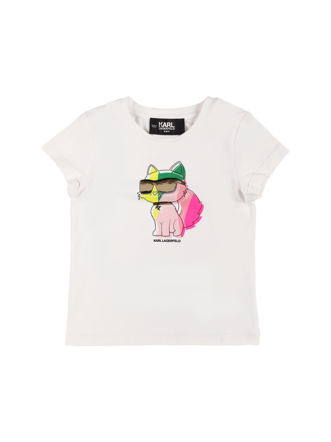 Organic Cotton Blend Jersey T-shirt – KIDS-GIRLS > CLOTHING > T-SHIRTS & TANKS