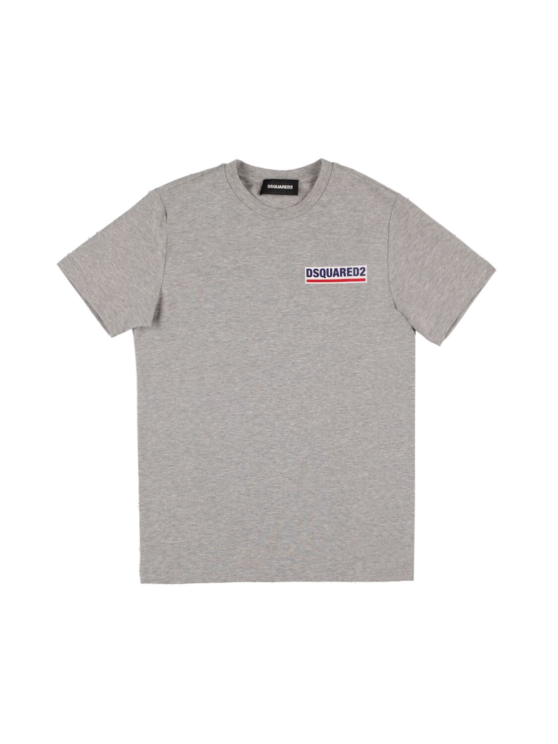 Logo Print Cotton Jersey T-shirt – KIDS-BOYS > CLOTHING > T-SHIRTS