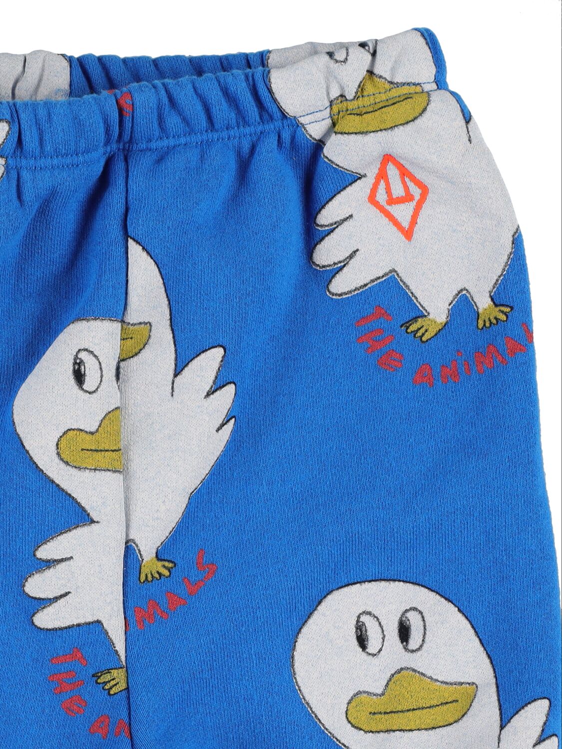 鸭子印花棉质运动裤