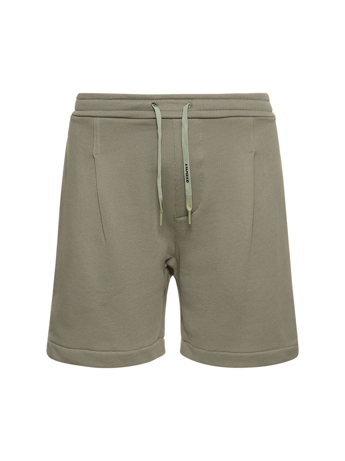 A PAPER KID Unisex Cotton Sweat Shorts
