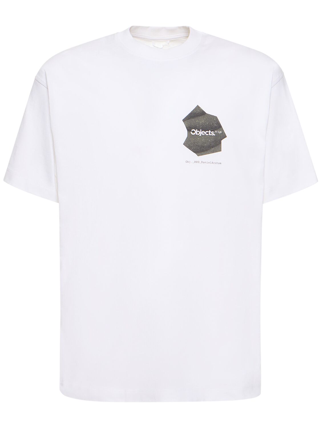 Bubble Print Recycled Cotton T-shirt – MEN > CLOTHING > T-SHIRTS