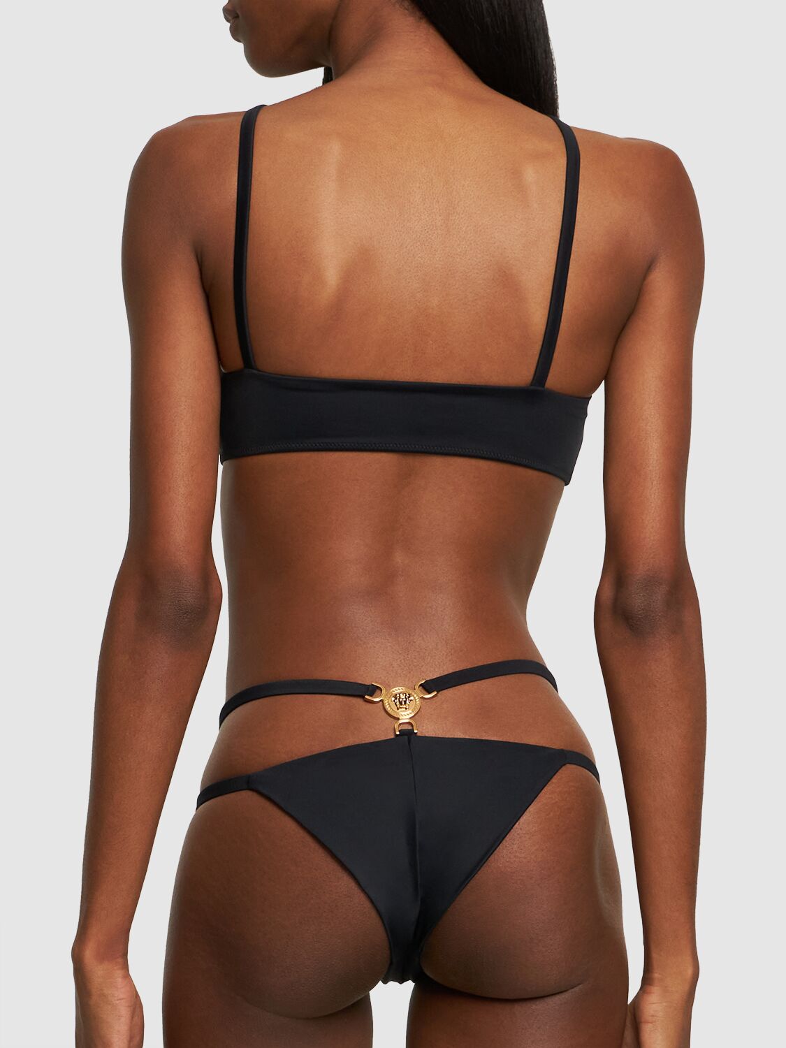 Greca-detail bikini top