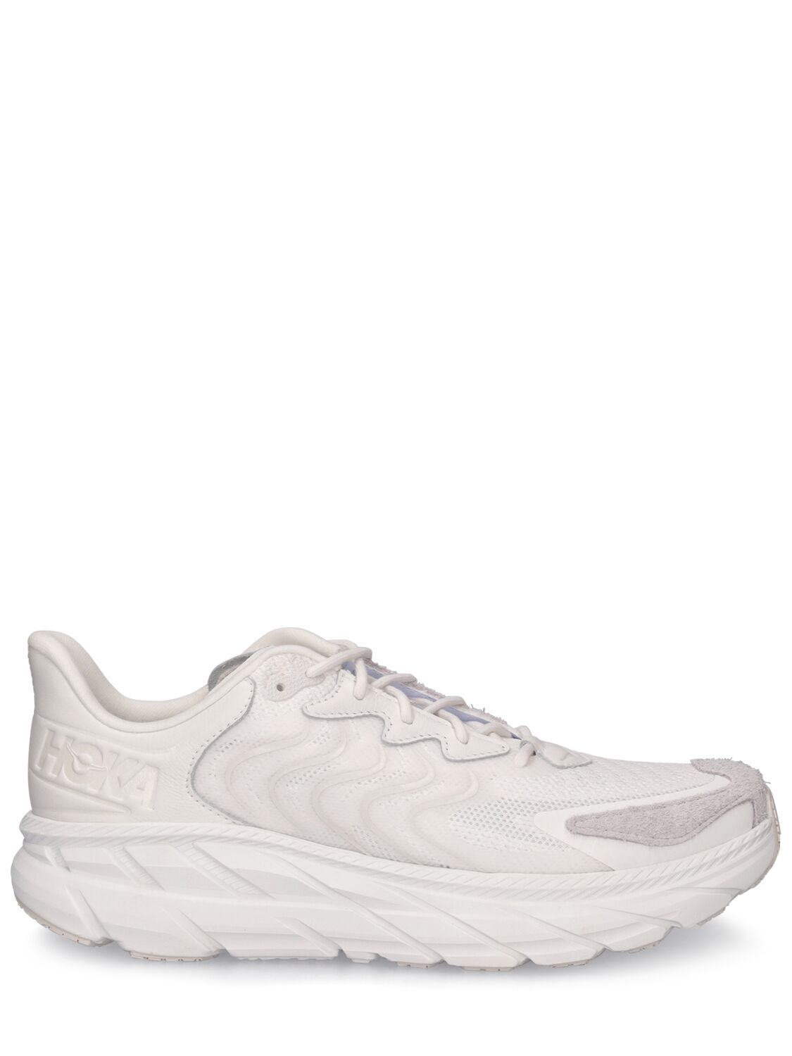 Hoka Clifton Ls Sneakers In White,nimbus C