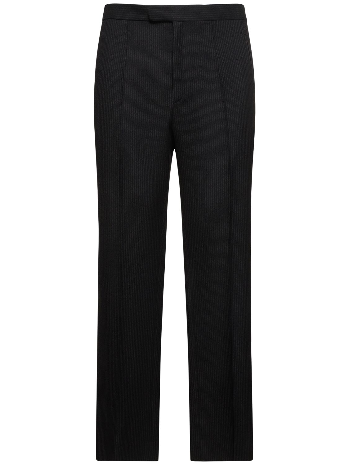 Pinstriped Baird Virgin Wool Pants – MEN > CLOTHING > PANTS