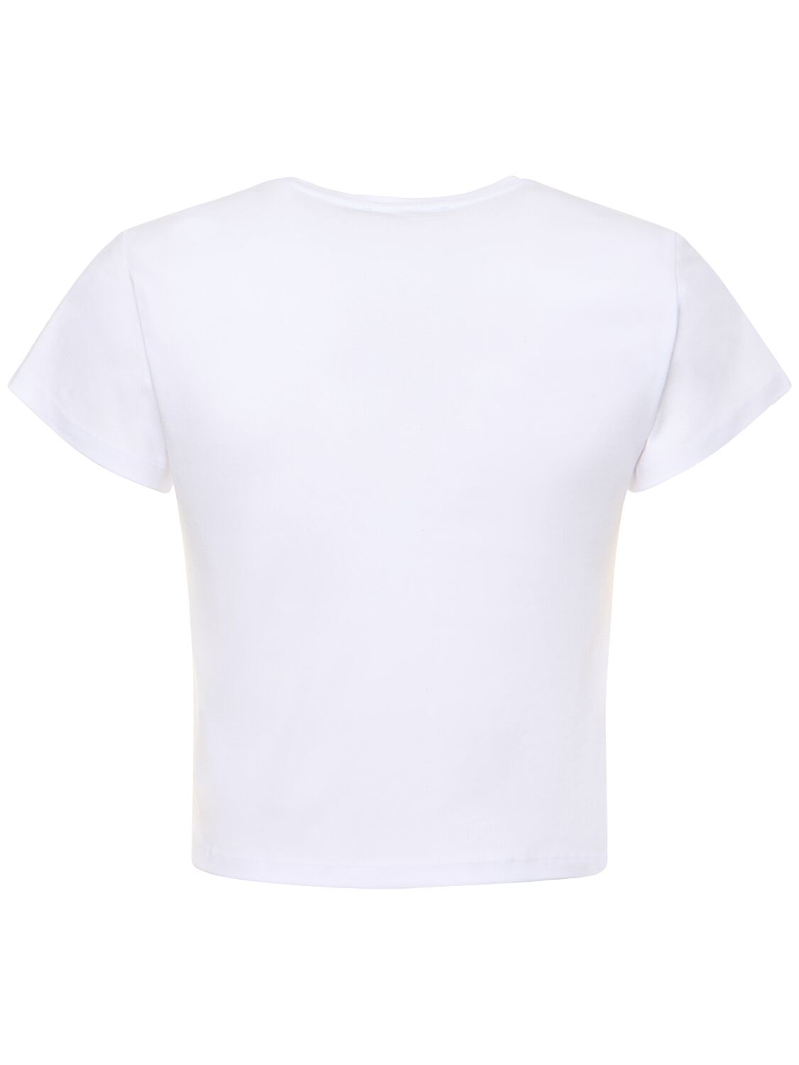 Shop Jaded London Ver Hot And Sexy Shrunken T-shirt In White,pink
