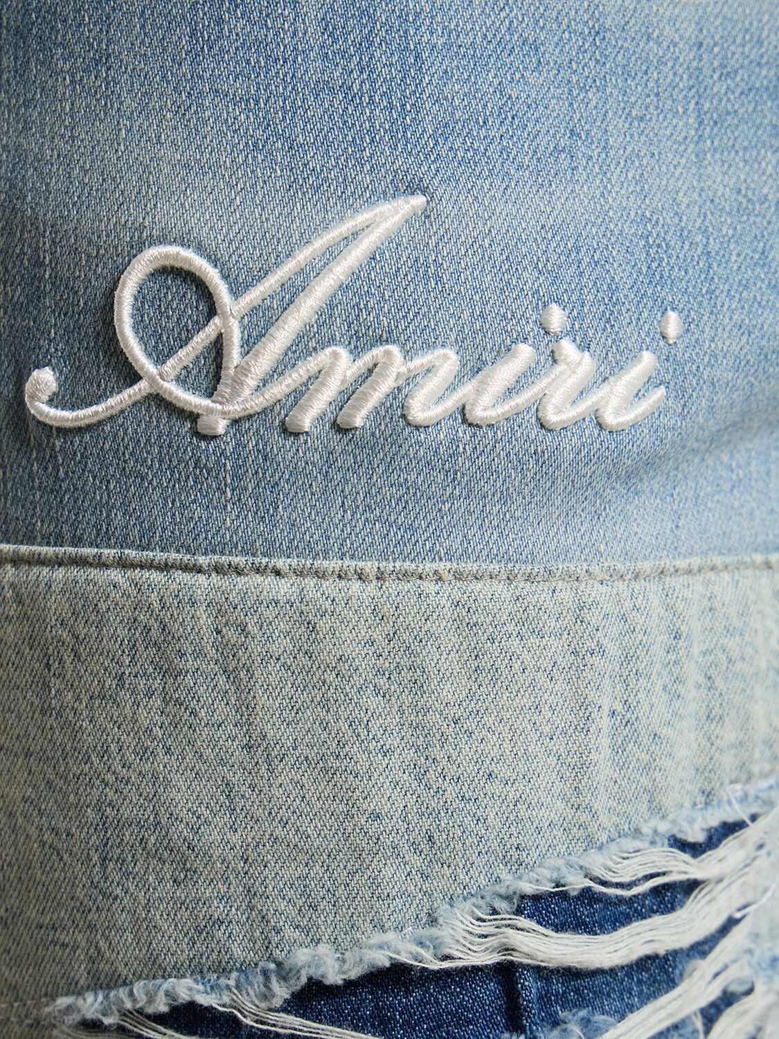 Shop Amiri Artisanal Jeans In Blue