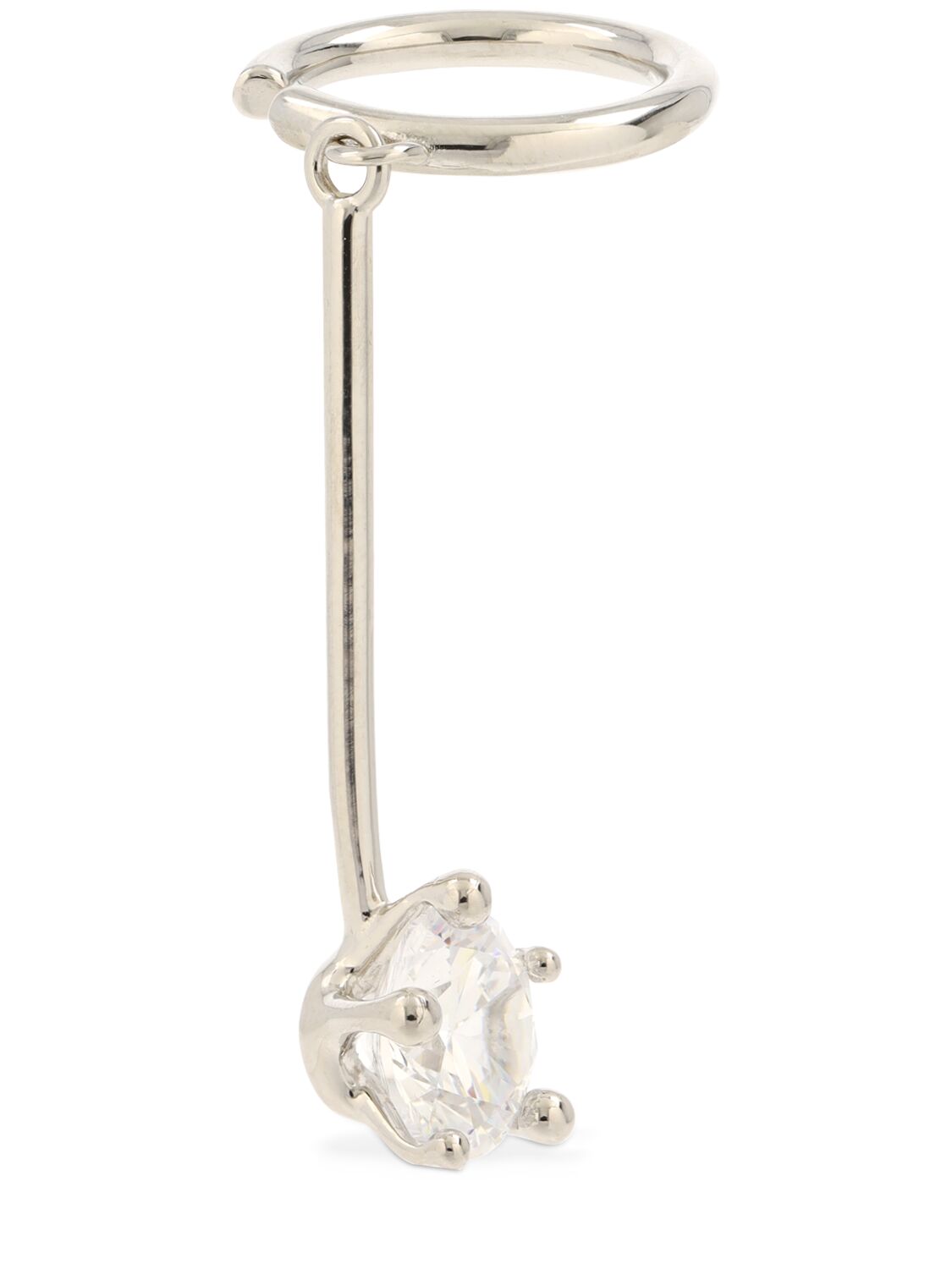 Image of Lido Floating Diamante Mono Earring