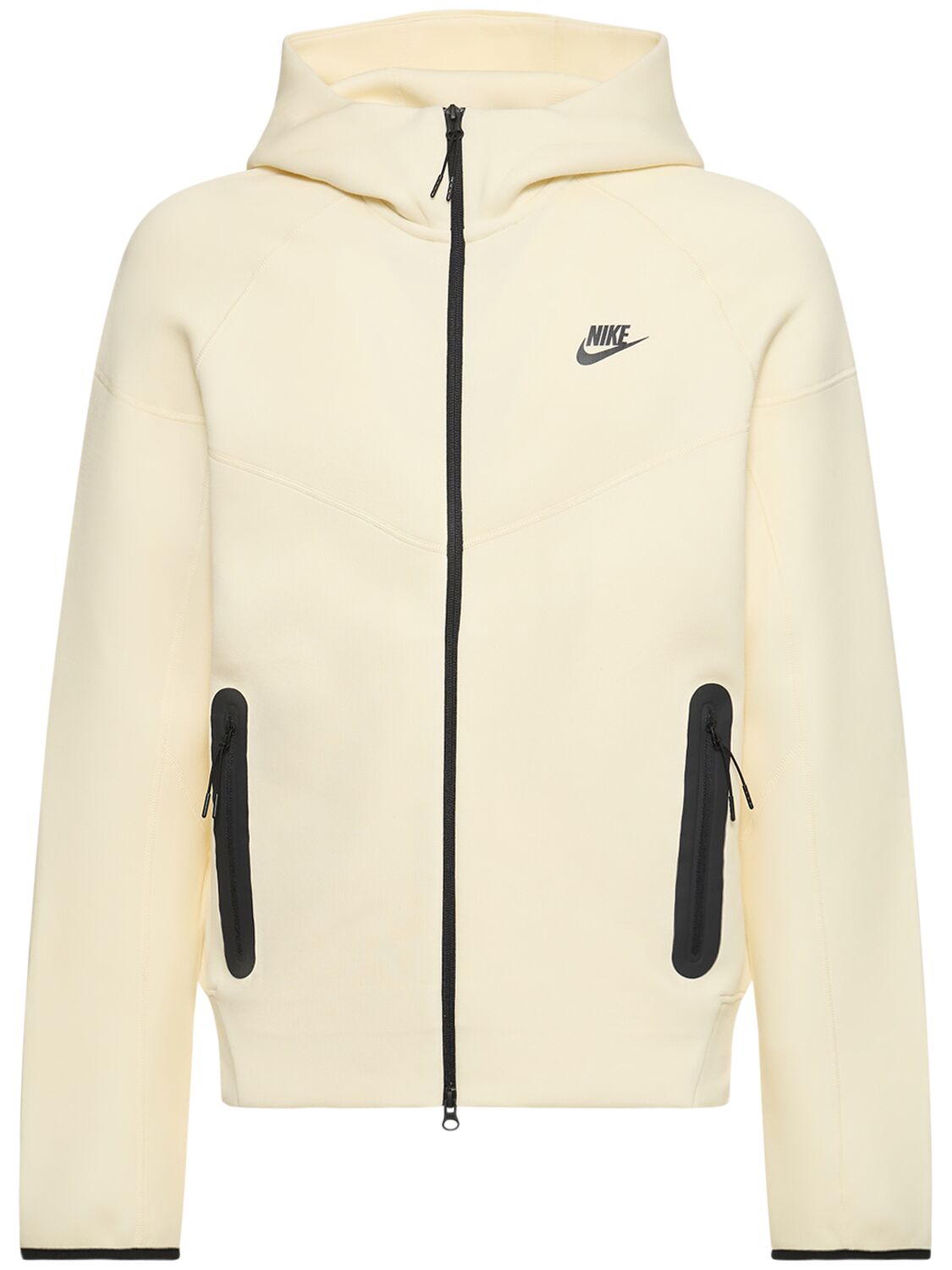 nike tech tracksuit cream