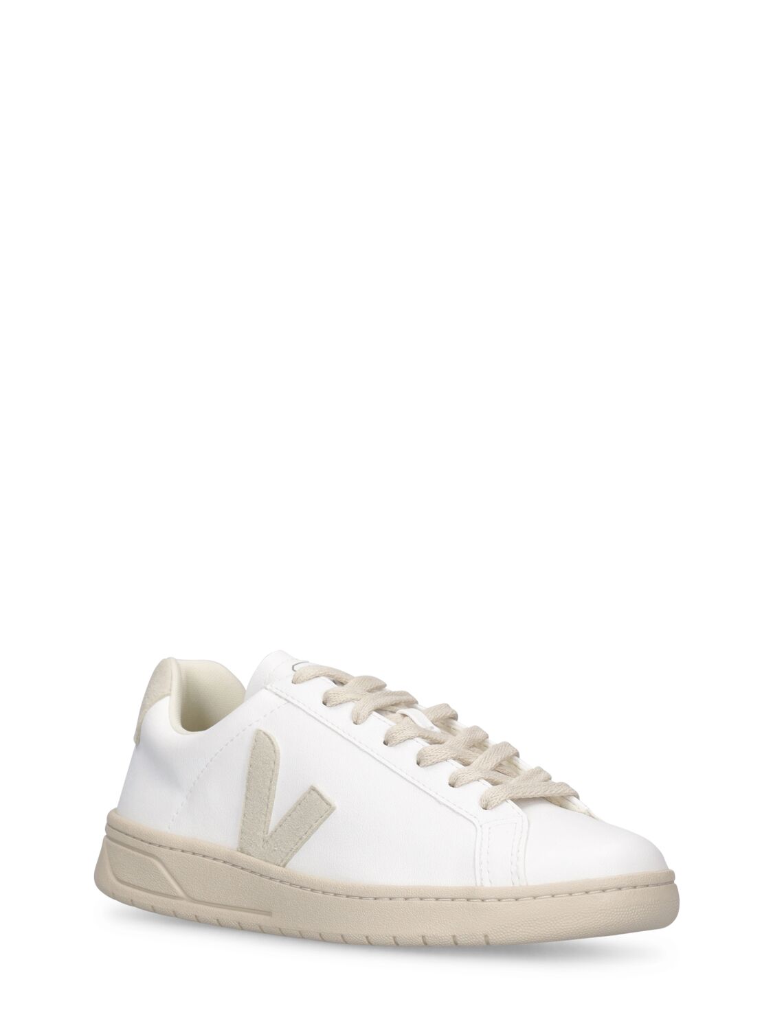 Shop Veja Urca Cotton Sneakers In White