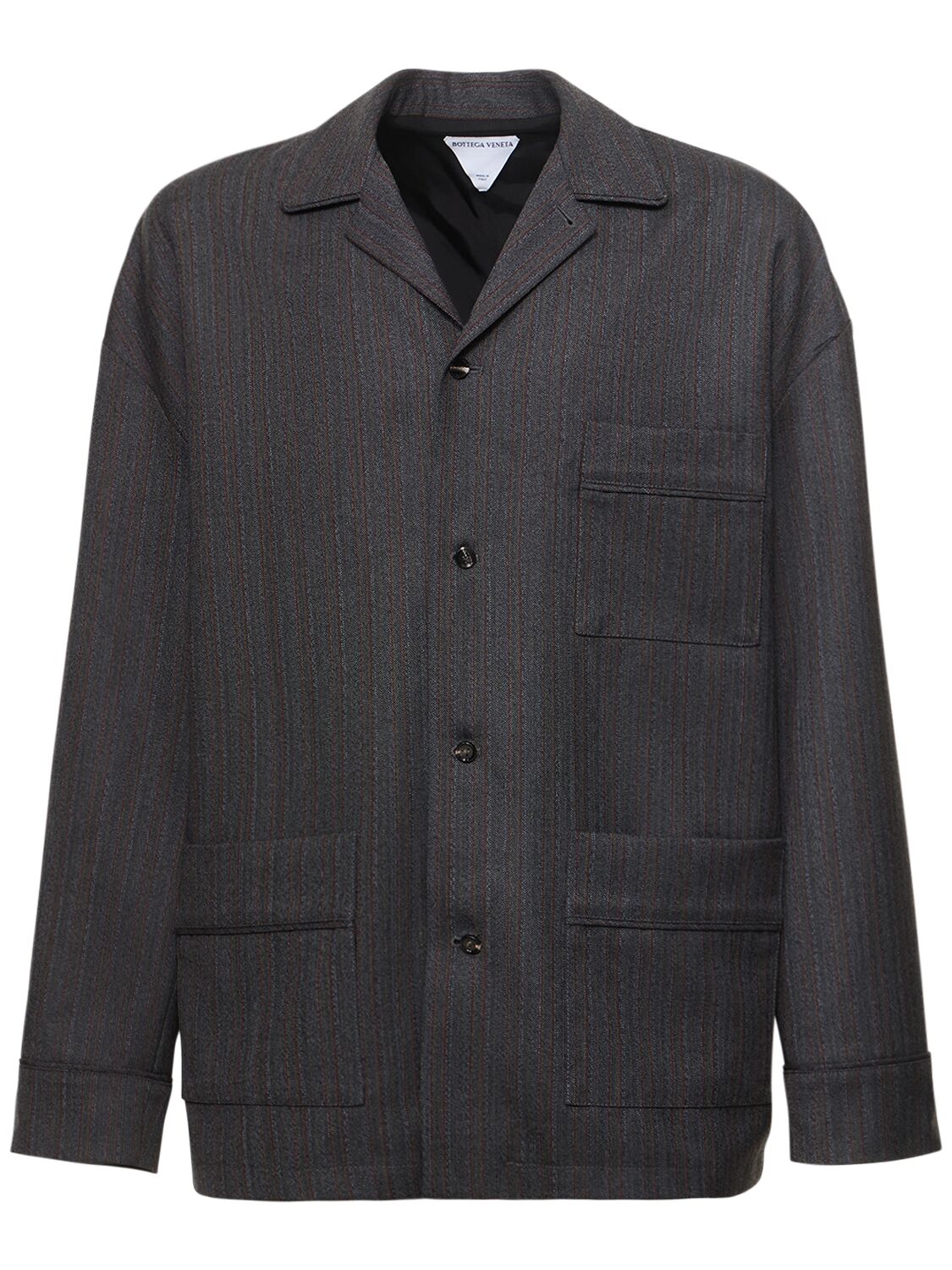 Wool Chevron Jacket – MEN > CLOTHING > JACKETS