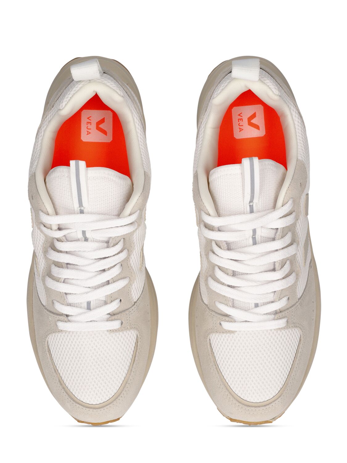 Shop Veja Venturi Sneakers In White,natural