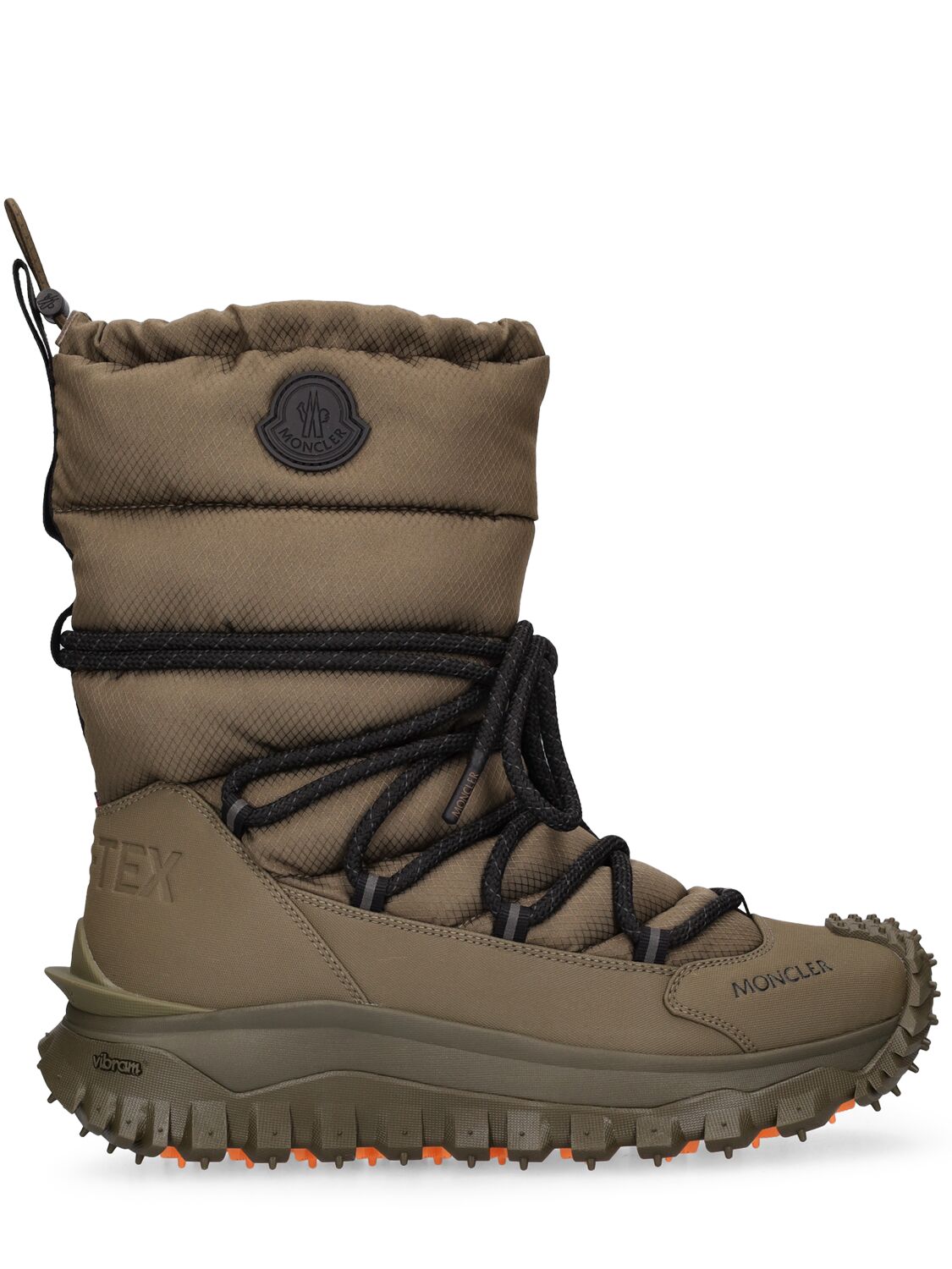 Shop Moncler Trailgrip Après Ski Tech Snow Boots In Sand