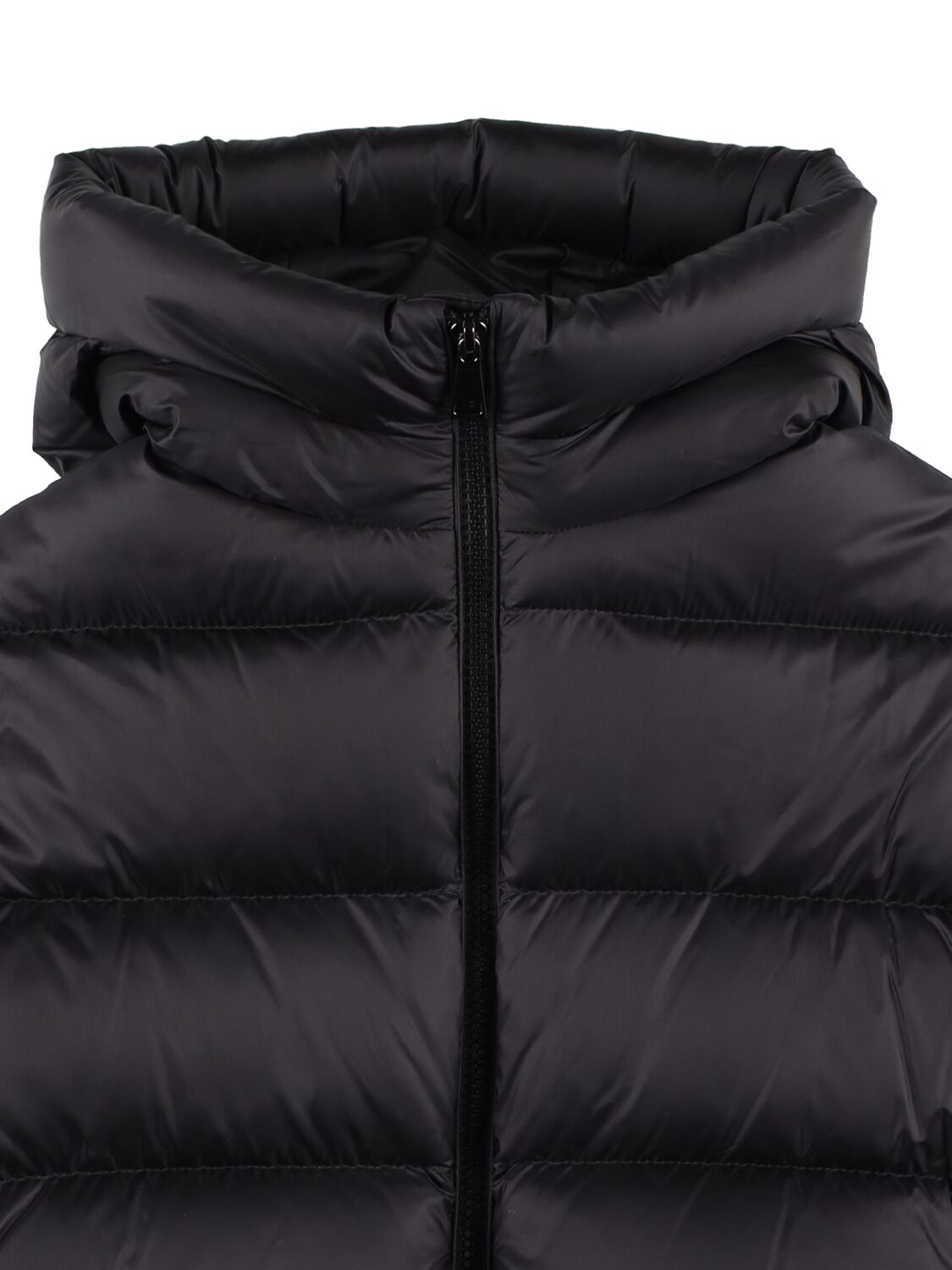 Shop Moncler Irina Nylon Down Jacket In Black