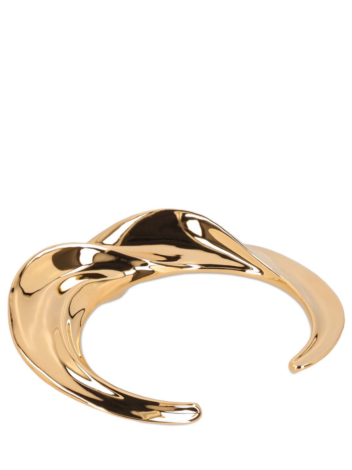 Shop Zimmermann Paint Stroke Cuff Bracelet In Gold