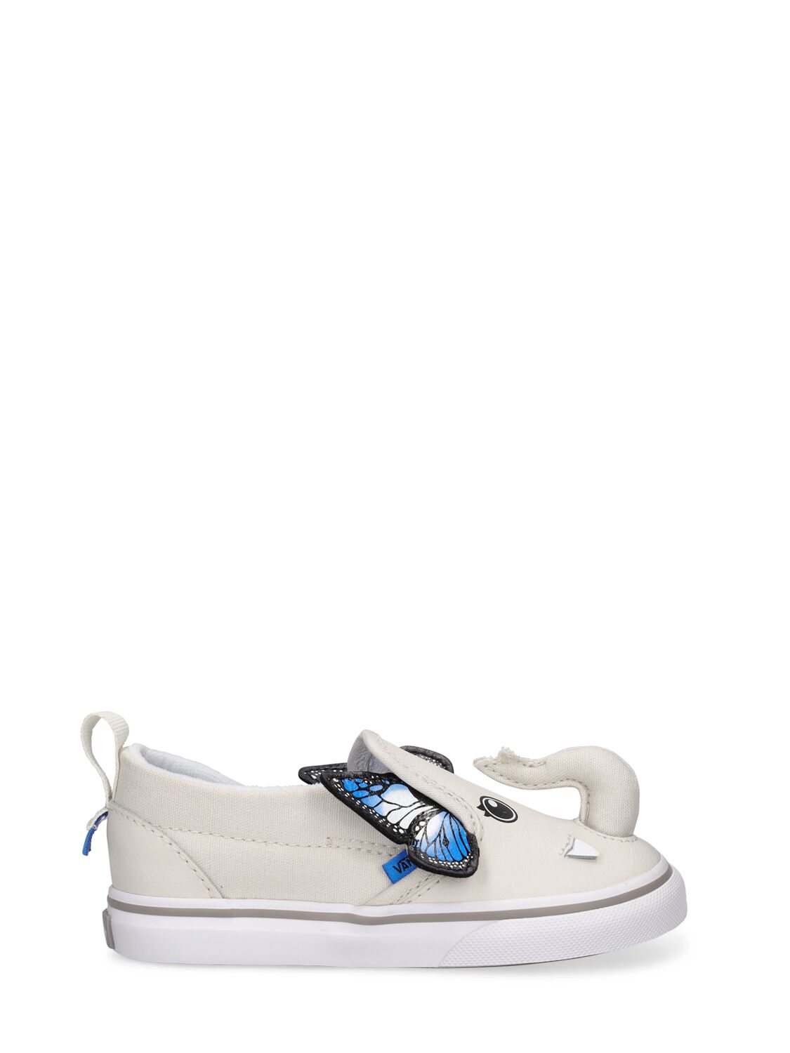Image of Leather Elephant Slip-on Sneakers