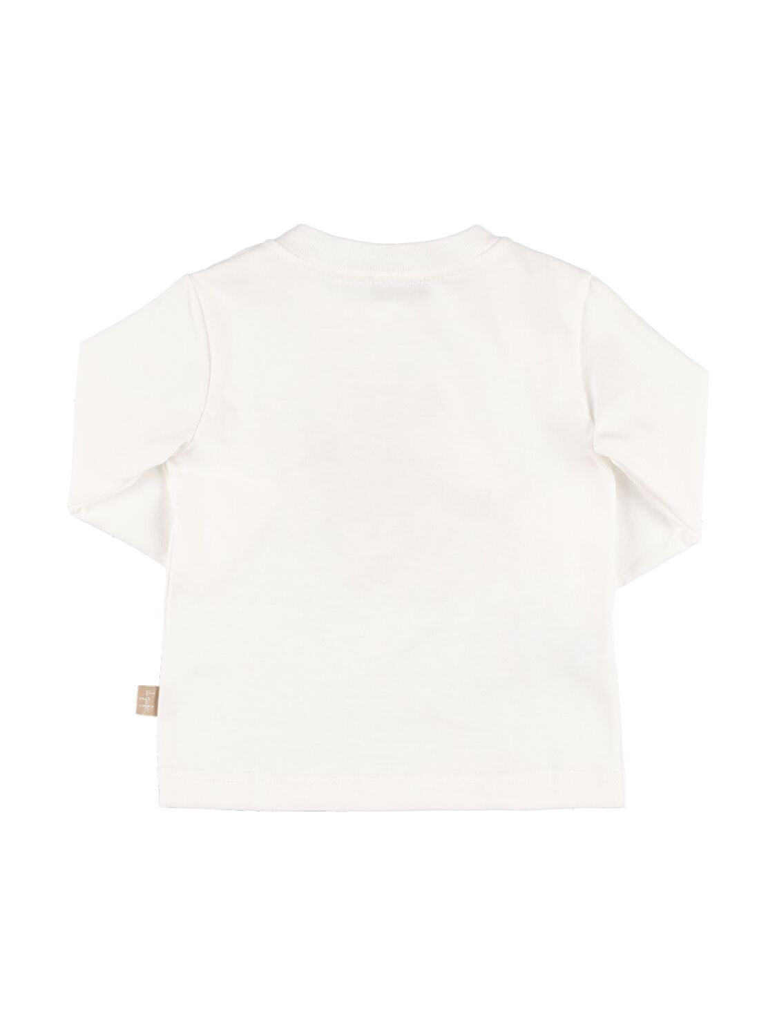 Shop Il Gufo Fox Printed Cotton Jersey T-shirt In White