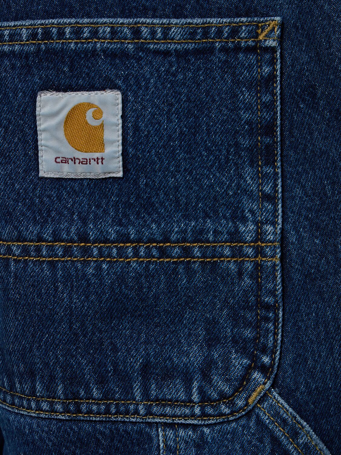 Shop Carhartt L32 Triple-stitched Carpenter Pants In Blue Stone