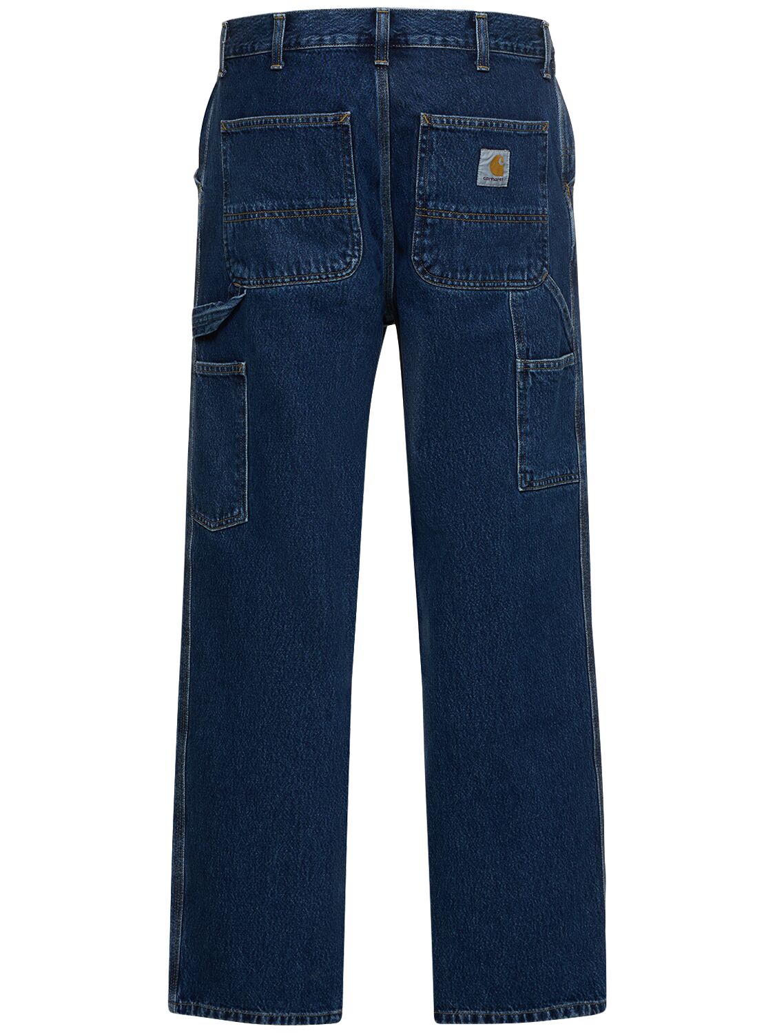 Shop Carhartt L32 Triple-stitched Carpenter Pants In Blue Stone