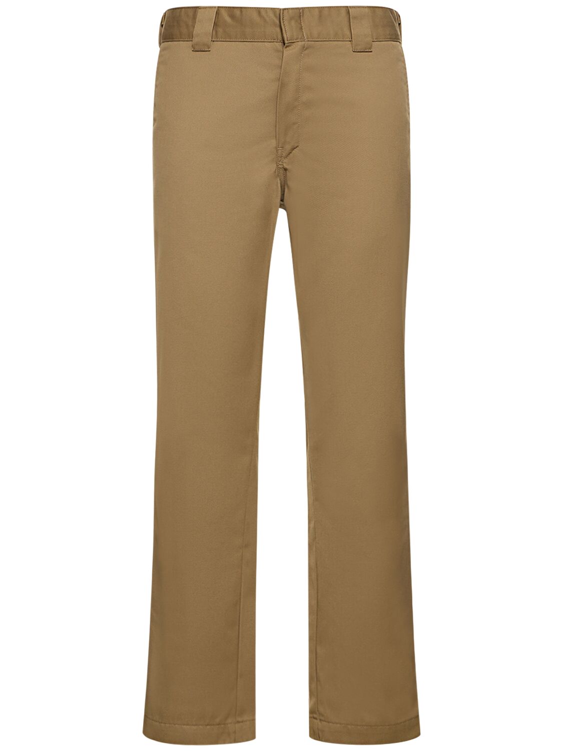 Carhartt Master Rinsed Cotton Blend Pants In Leather Rinsed