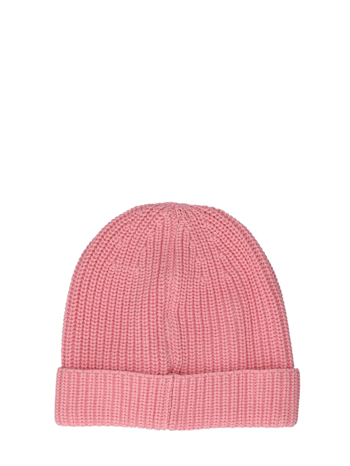 Logo Cotton Beanie in Pink - Off White Kids