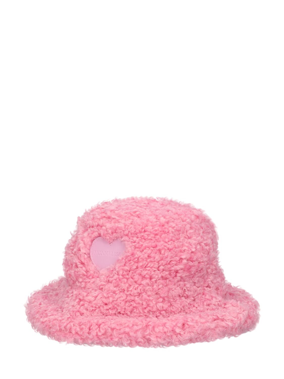 Shop Monnalisa Teddy Hat In Pink