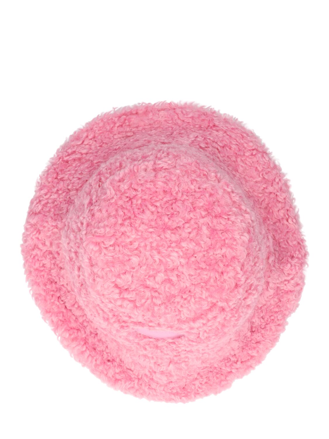 Shop Monnalisa Teddy Hat In Pink