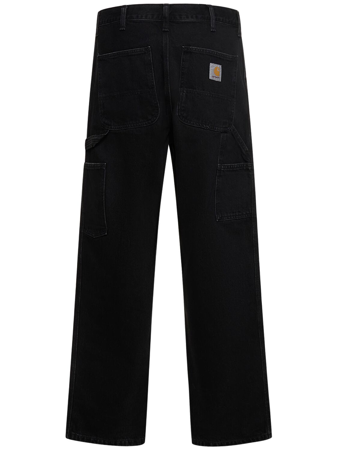 Shop Carhartt L32 Triple-stitched Carpenter Pants In Black Stone