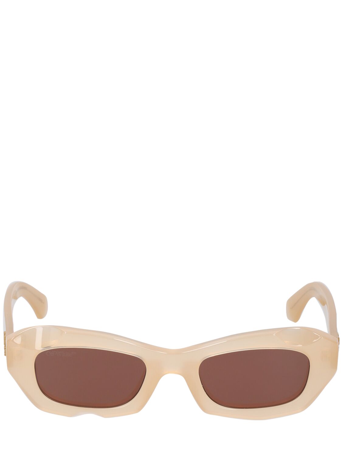 Off-white Matera Acetate Sunglasses In Brown