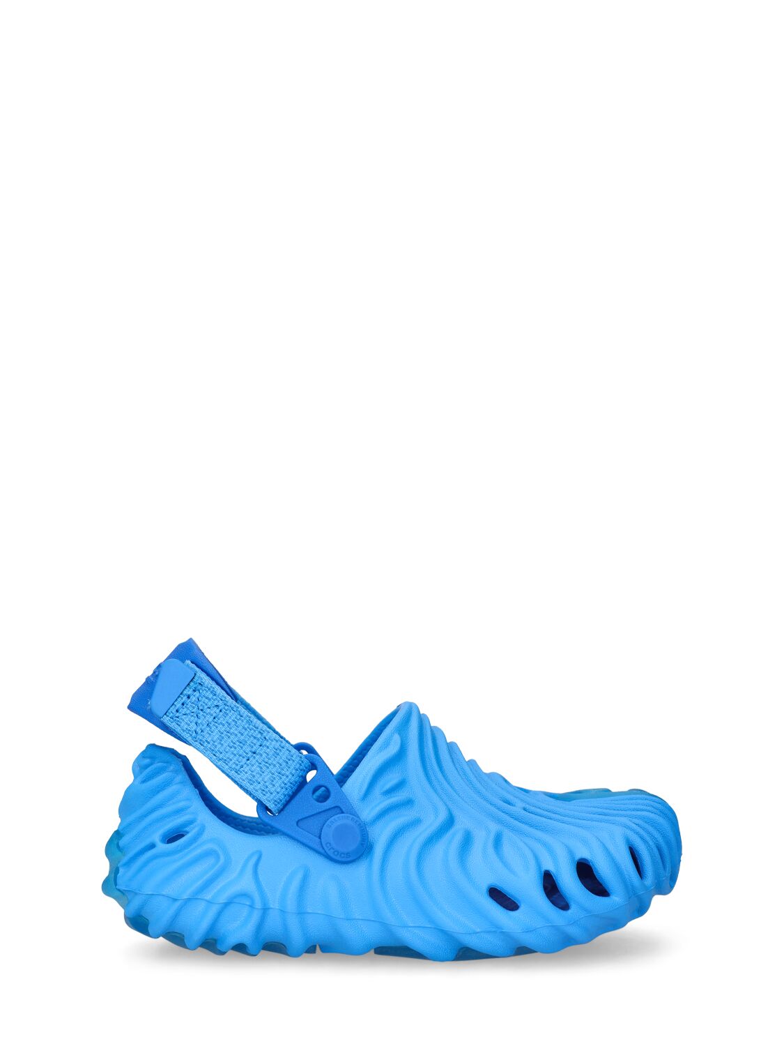 Crocs Kids' Salehe Rubber Sandals In Blue