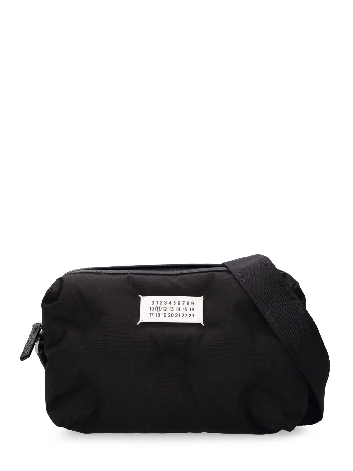 Maison Margiela Glam Slam Corduroy Camera Bag In Black