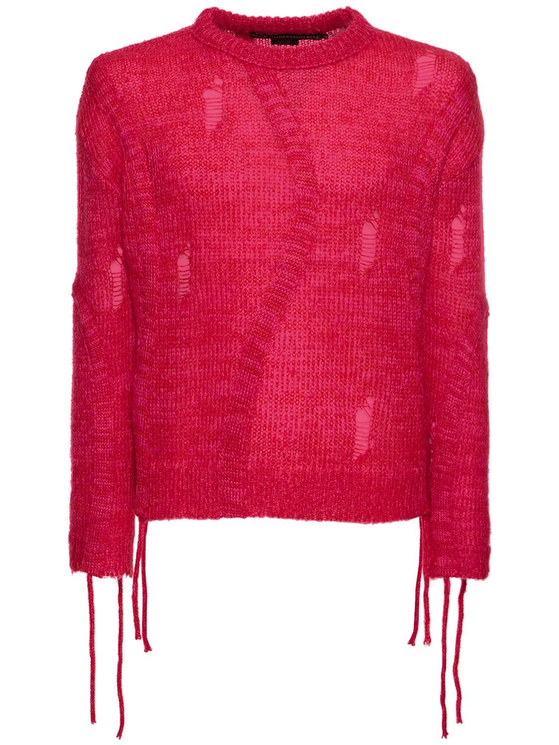 Image of Colbine Mohair Blend Crewneck Sweater