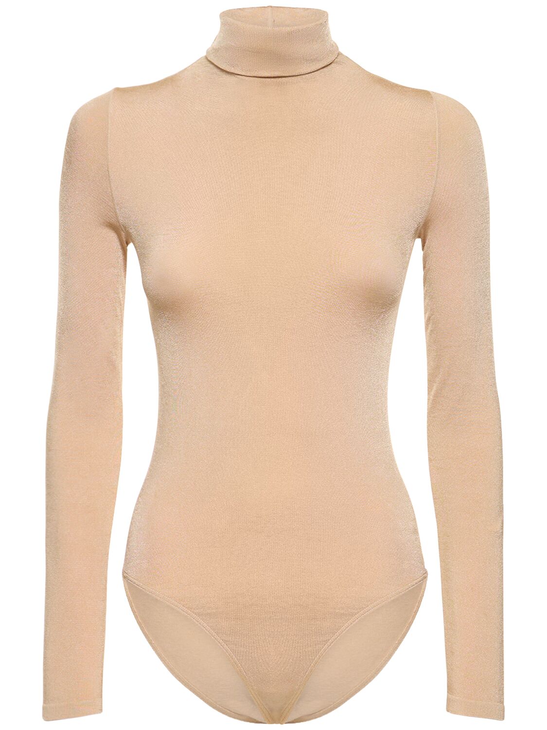 Wolford Colorado Stretch Jersey Bodysuit In Nude