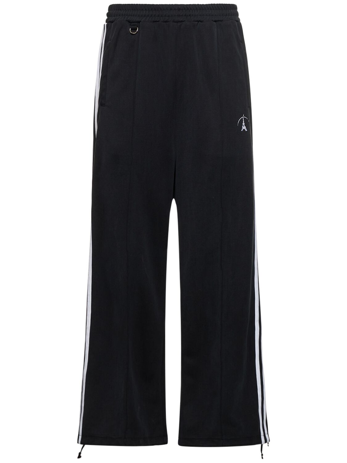 Doublet Vintage Effect Track Trousers In Black
